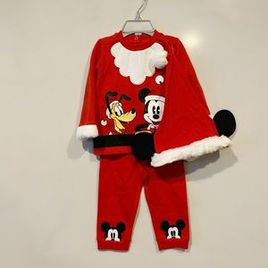 Disney Baby Christmas Pajama Set
